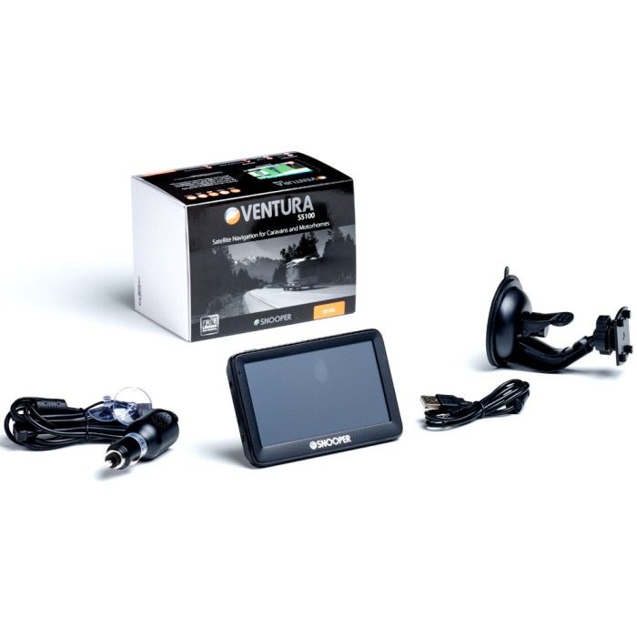 Snooper S5100 Caravan & Motorhome Navigation With 5" LCD Touchscreen