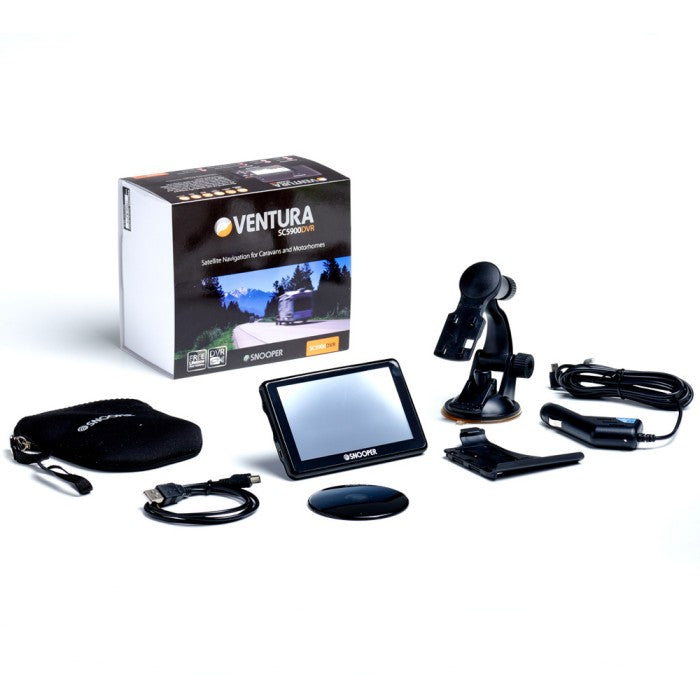 Snooper Ventura SC5900 5" Touchscreen Sat-Nav with Built in Dashcam