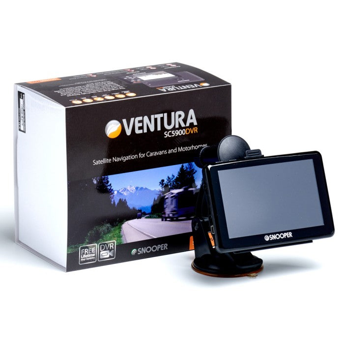 Snooper Ventura SC5900 5" Touchscreen Sat-Nav with Built in Dashcam