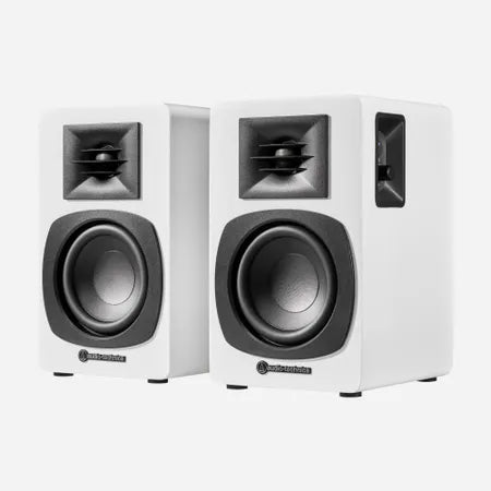 Audio Technica AT-SP3X Compact Stereo Speaker System WHITE