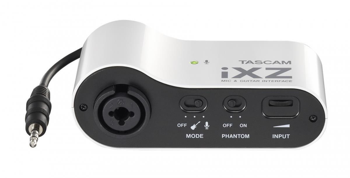Tascam iXZ Mic/Instrument Preamplifier for IOS