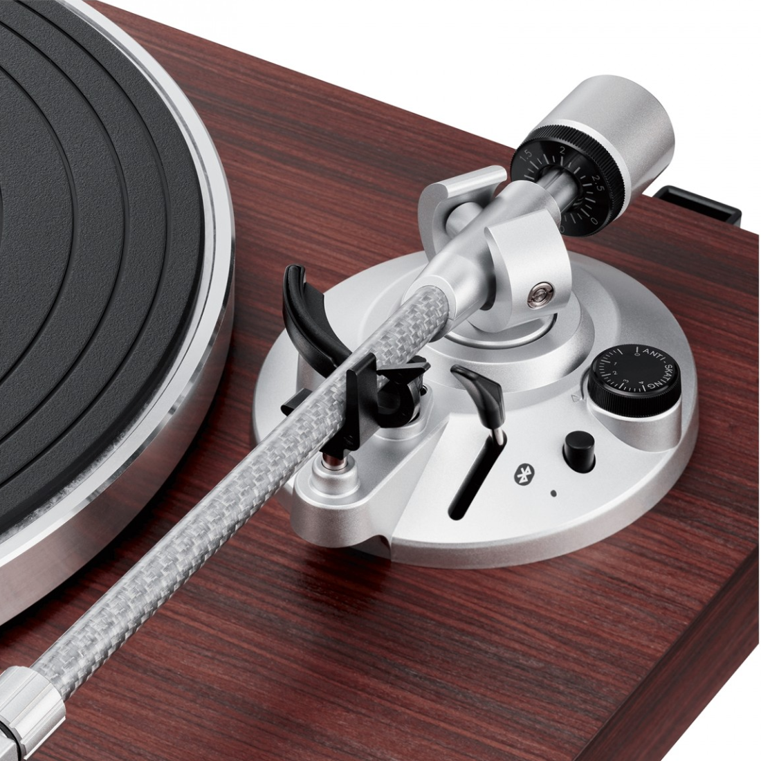 Audio Technica AT-LPW50BTRW Bluetooth Manual Belt-Drive Turntable