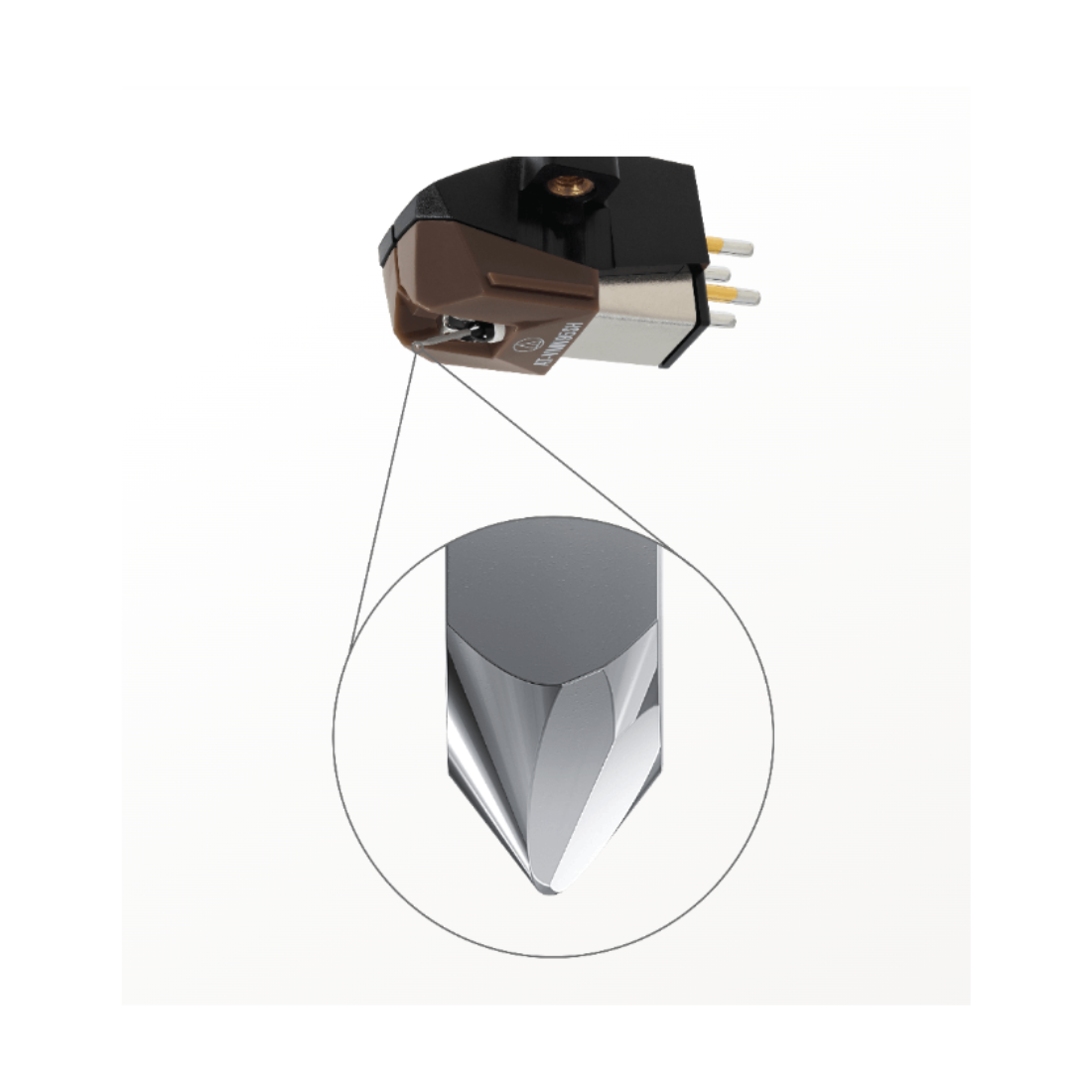 Audio Technica AT-VM95SH/H Moving Magnet Cartridge & Headshell