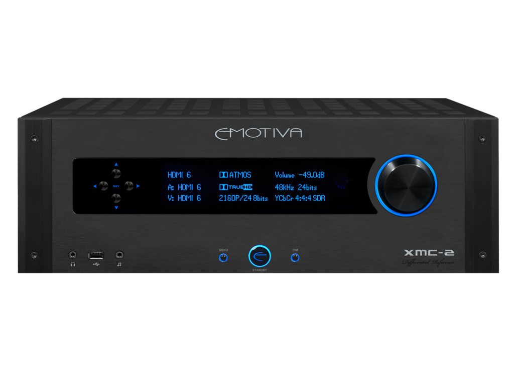 Emotiva XMC-2 16-Channel Dolby Atmos and DTS:X A/V Processor