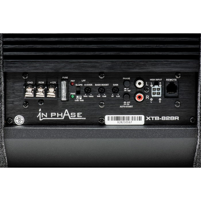 In Phase XTB-828R Active 8" with Passive Radiator Subwoofer