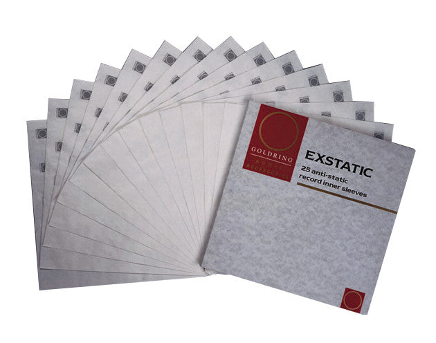 Goldring Exstatic Record Sleeves (25 Pack)