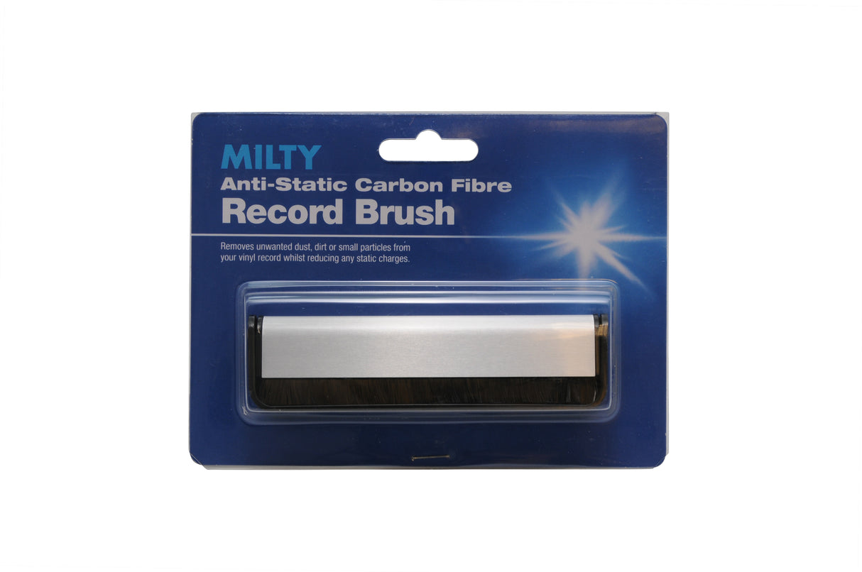 Milty Anti-Static Carbon Fibre Record Brush