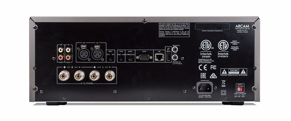 Arcam PA240 2 Channel Power Amplifier