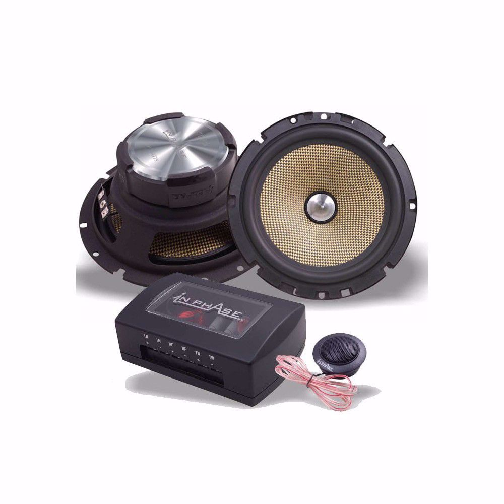 In Phase XTC6CX 2-way Component Car Speaker System