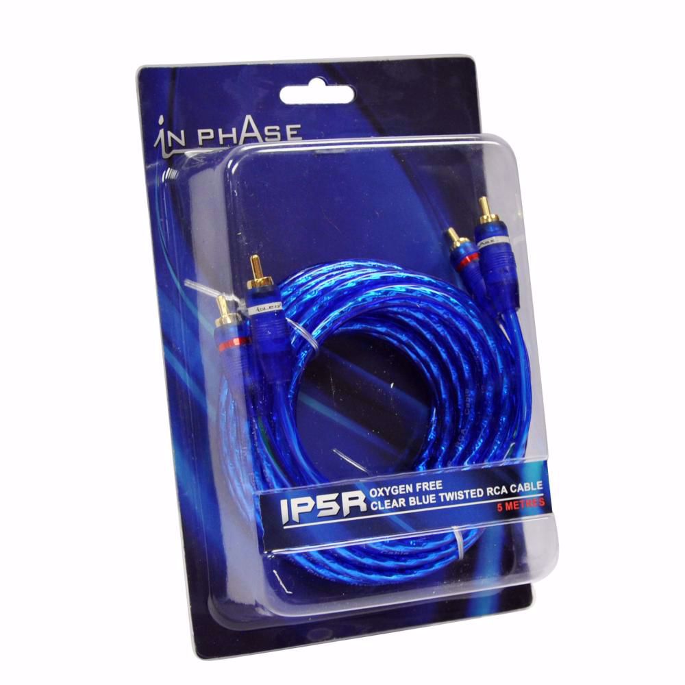 In Phase IP5R Oxygen Free RCA Interconnect 5m