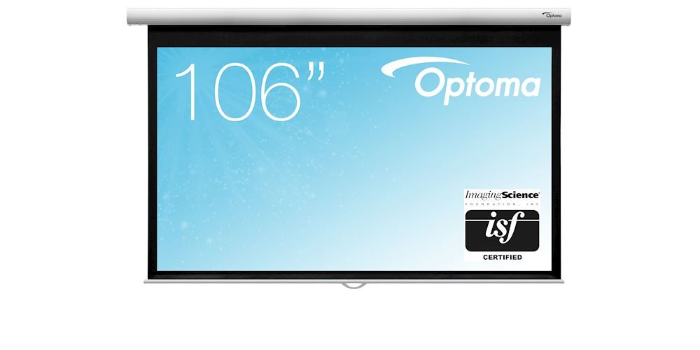 OPTOMA DS-9106MGA 106" Pull Down Screen (Aluminium Case)