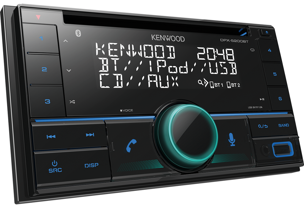 Kenwood DPX-5200BT CD System With Bluetooth
