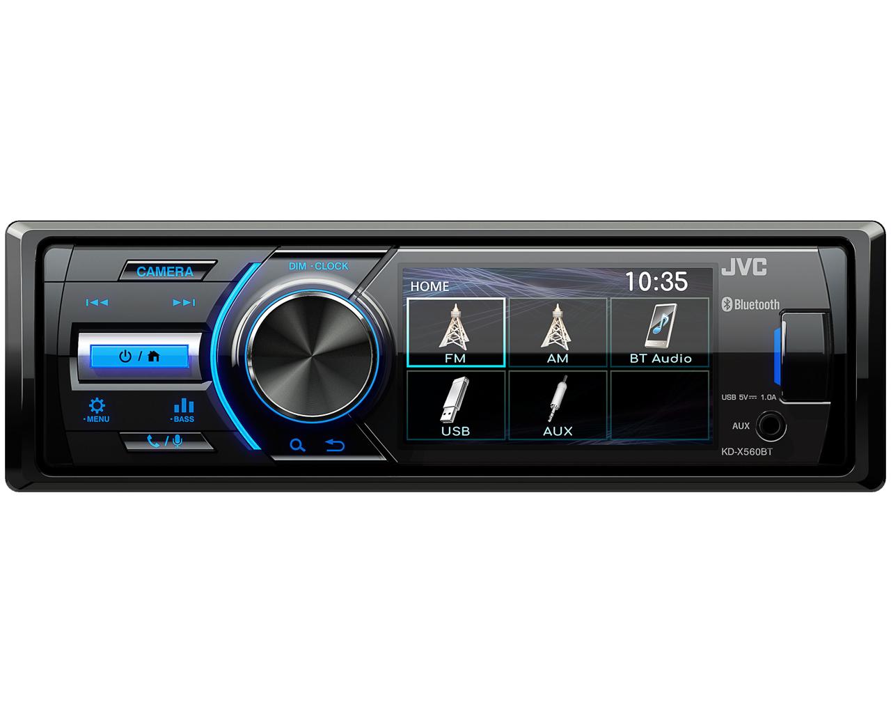 JVC KD-X250BT Sintolettore Digital Media Mechaless | Autoradio 1 Din E - Foto 4