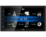 JVC KW-M25BT Mechless 6.8" Touchscreen Radio with Bluetooth