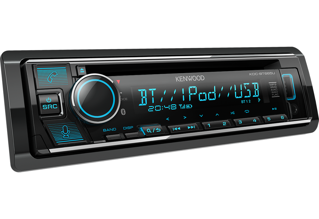 Kenwood KDC-BT665U CD USB Receiver with Bluetooth Alexa – Superfi