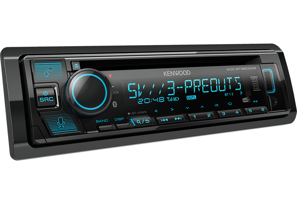 Kenwood KDC-BT960DAB Advanced DAB+ Bluetooth CD Tuner