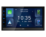 JVC KW-M785DBW 6.8" Digital Media Receiver with Apple CarPlay Android Auto and DAB+