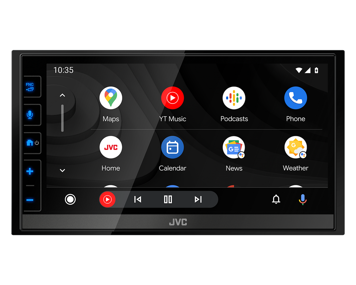 JVC KW-M785DBW 6.8" Digital Media Receiver with Apple CarPlay Android Auto and DAB+