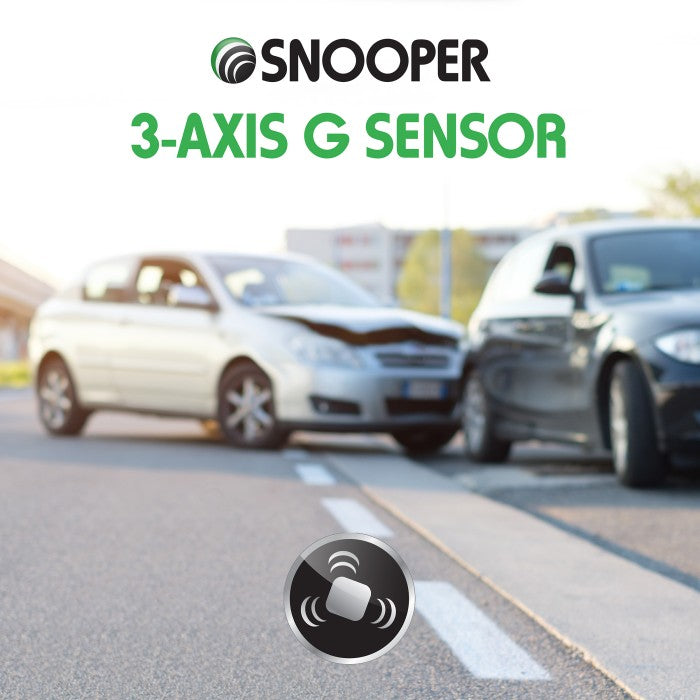 Snooper MY-CAM F2 HD Dash Camera, With 3" LCD Screen, Integrated Speaker, Loop Recording, GPS, Parking Mode