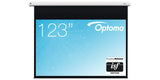 Optoma DE1123EGA 123" Electric Drop down Screen
