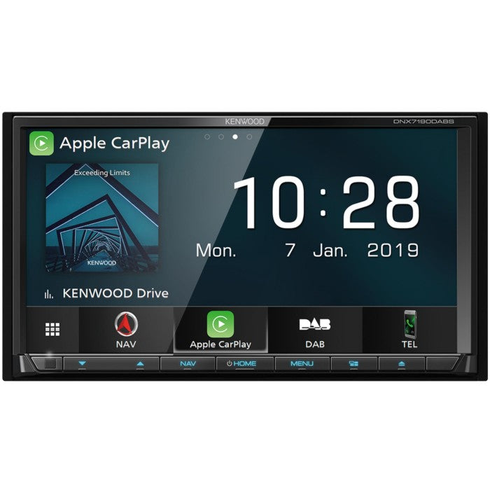 Kenwood DNX-7190DABS CD/ DVD Apple Carplay Android Auto DAB+ Digital Radio + Aerial