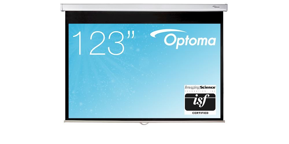 OPTOMA DS-3120PMG+ 120" Pull Down Screen