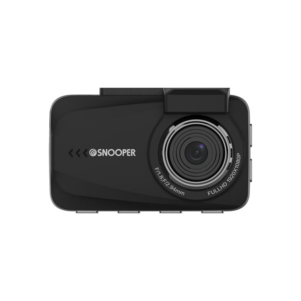 Snooper MY-CAM F2 HD Dash Camera, With 3" LCD Screen, Integrated Speaker, Loop Recording, GPS, Parking Mode