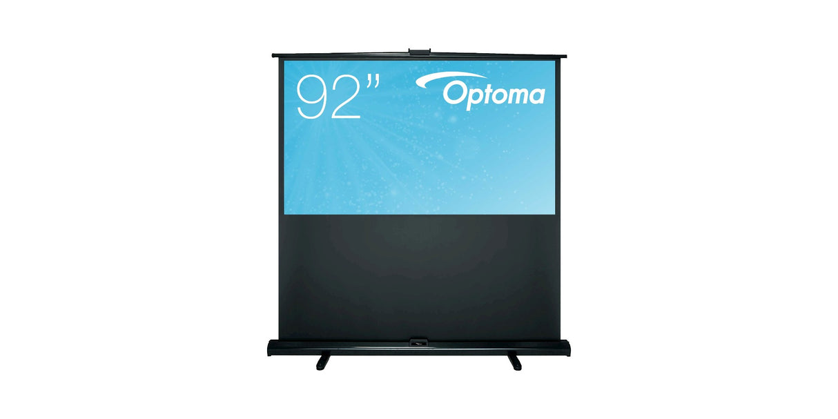 Optoma DP-9092MWL 92" Portable Pull Up Screen