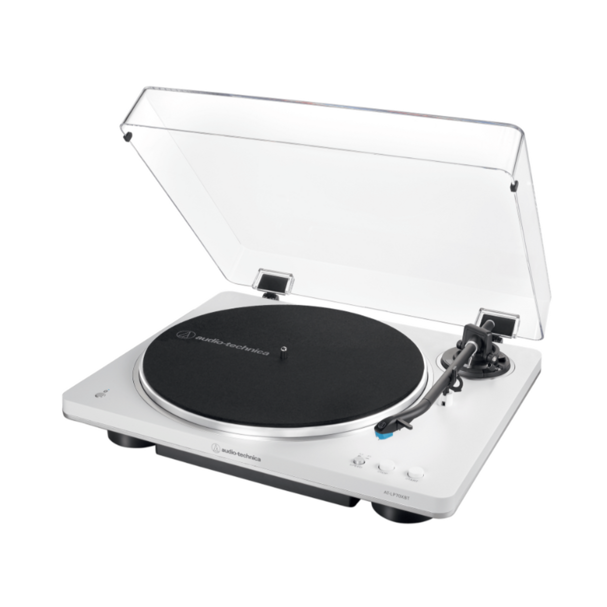 Audio Technica AT-LP70XBTWS Fully Automatic Wireless Turntable with Bluetooth (White/Sliver)