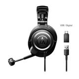 Audio Technica ATH-M50XSTS-USB StreamSet Wired Headset – Studio Quality Meets Streaming Excellence