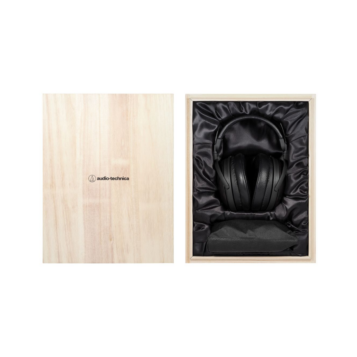 Audio Technica ATH-AWKT/f Audiophile Closed-Back Dynamic Wooden Headphones