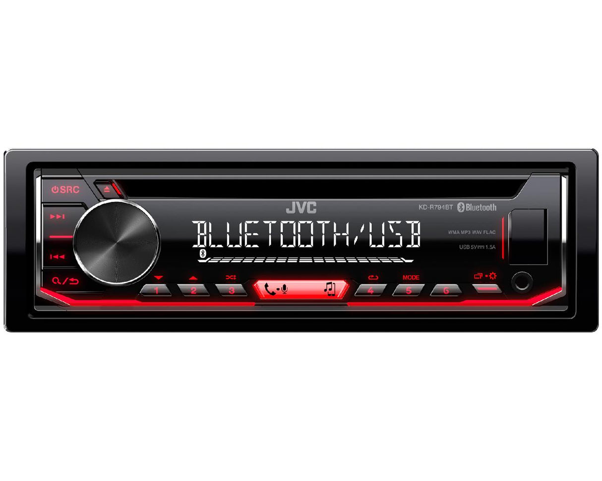 JVC KD-R794BT CD receiver with Bluetooth Hands-Free Calling and Wireless Music Streaming