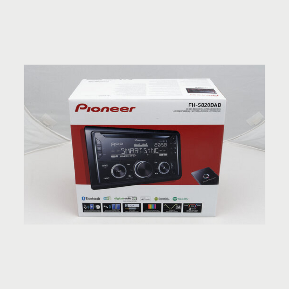 Autoradio multimédia Pioneer DMH-A240DAB avec DAB+ (2-DIN)