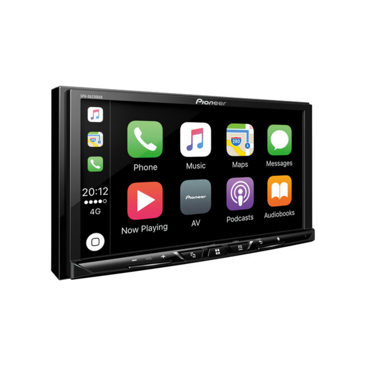 Pioneer SPH-DA230DAB 7" Screen Mechless Double DIN Stereo with Apple Car Play & Android Auto