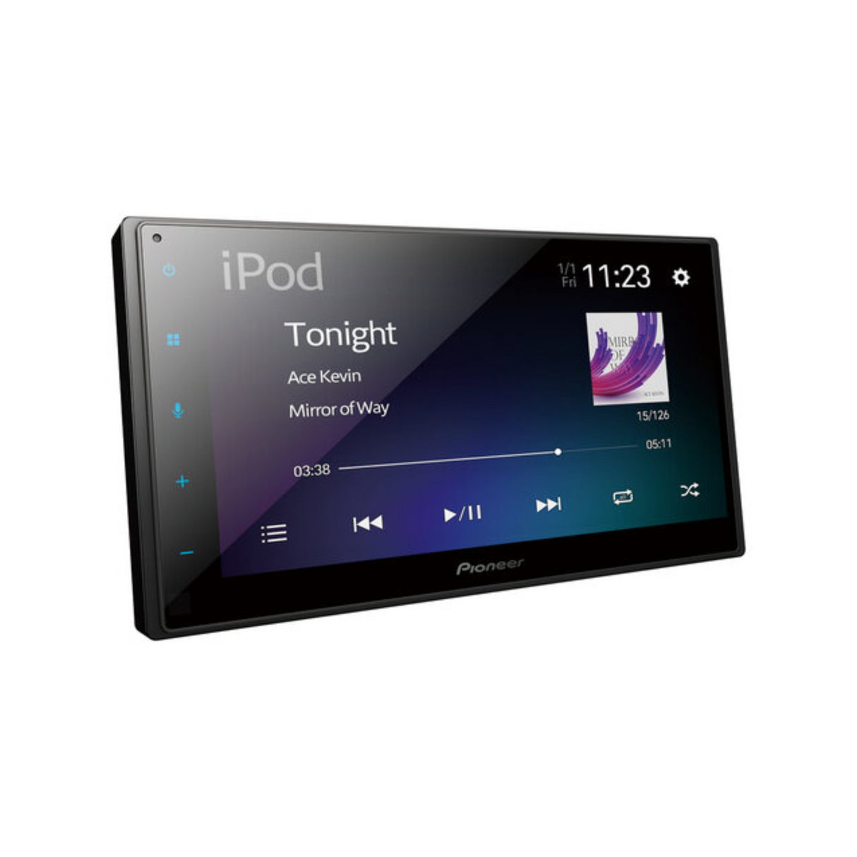 Pioneer SPH-DA160DAB 6.8" Screen Media Player With Apple Car Play & Android Auto