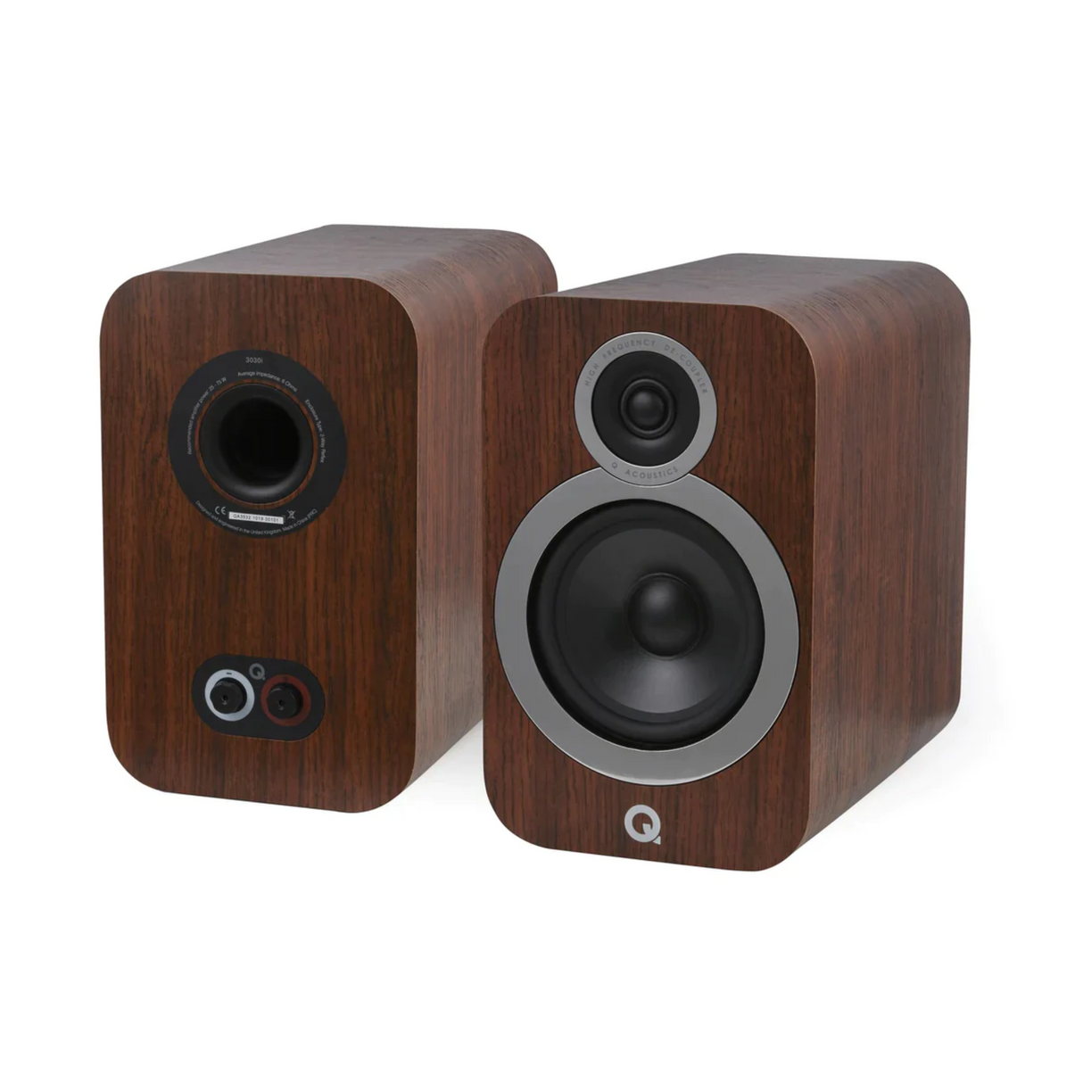 Q Acoustics 3030i Speaker English Walnut (pair) - QA3532