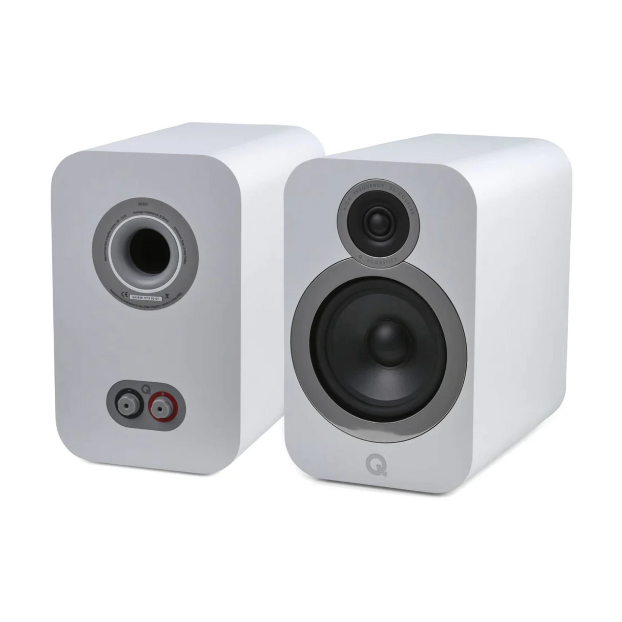 Q Acoustics 3030i Speaker Arctic White (pair) - QA3538