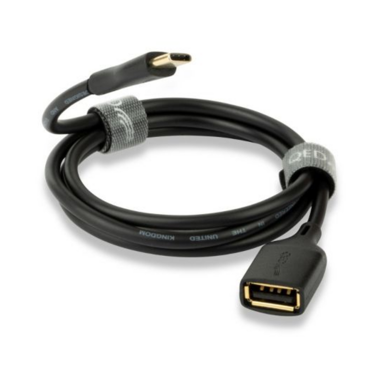 QED CONNECT USB A(F) to C Cable 0.15M - QE8191
