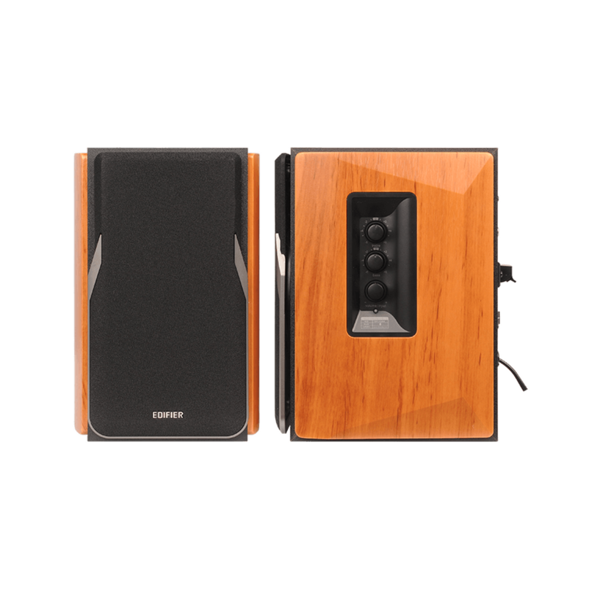 Edifier R1380DB-B Active Bluetooth Bookshelf Speaker Set – Brown