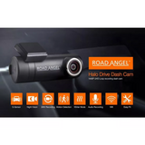 Road Angel Halo Drive Dash Cam | 2K 1440P HD, 140° Wide Angle, Parking Mode Protection