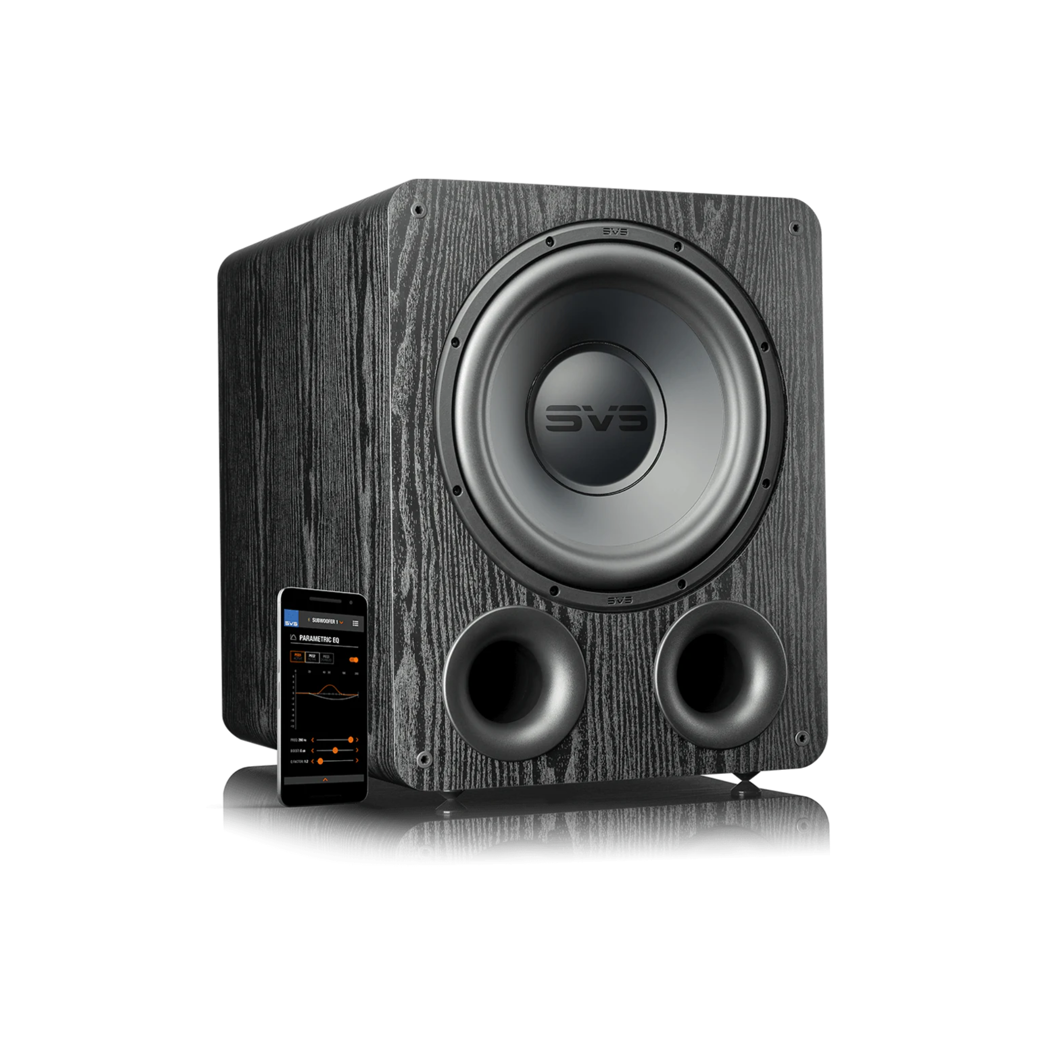 SVS PB-1000 Subwoofer (Black Ash) ? 10-inch Driver%カンマ% 300-Watts RMS%カンマ% Ported Cabinet SVS PB1000 Pro Subwoofer