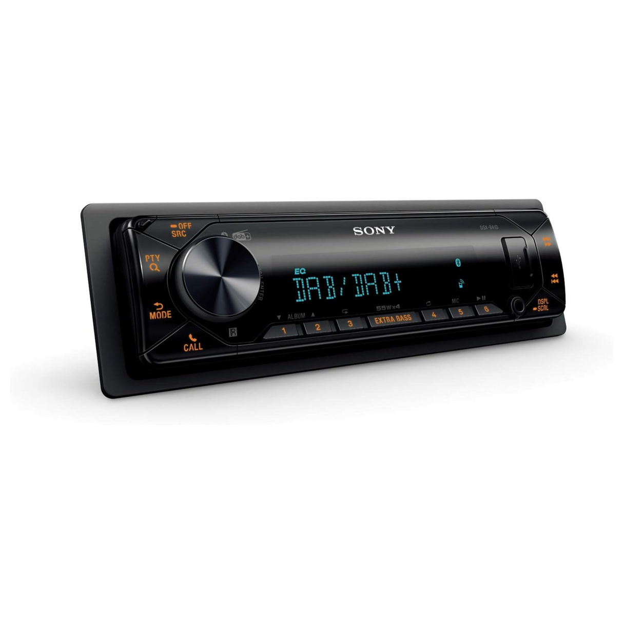 Sony DSX-B41D Dual Bluetooth Single-Din Car Stereo