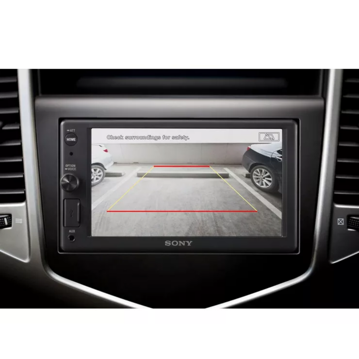 Sony XAV-AX1000 6" Touchscreen Media Player with Bluetooth and Apple Car Play