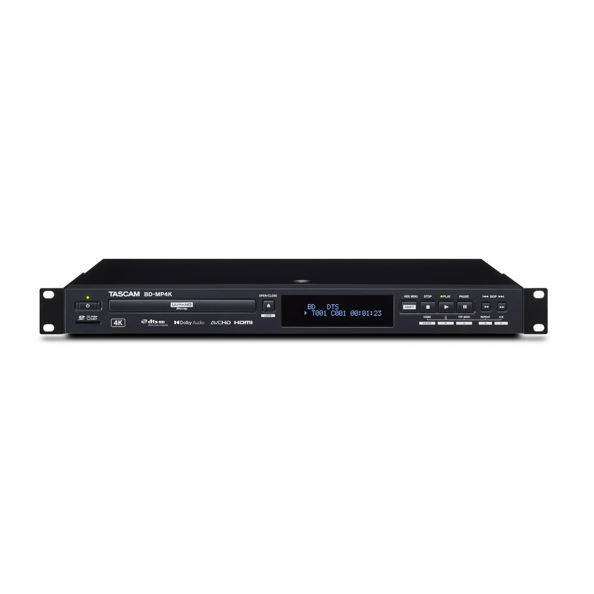 Tascam BD-MP4K Professional 4K/UHD Blu-Ray/Multi-Media Player