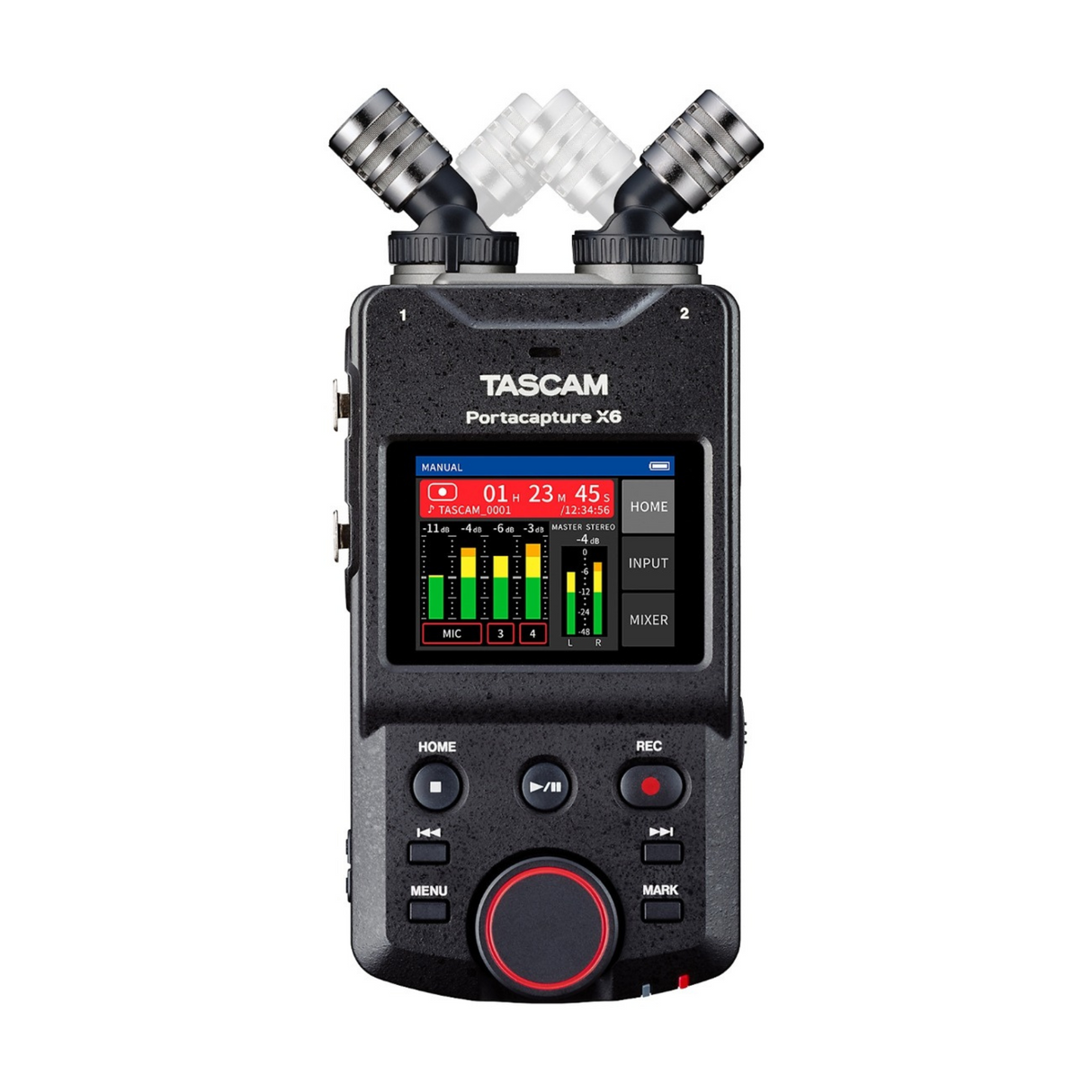 Tascam Portacapture X6 High Definition Handheld Multitrack Recorder