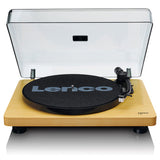 Lenco LS-50 Turntable with Speakers - Natural Wood