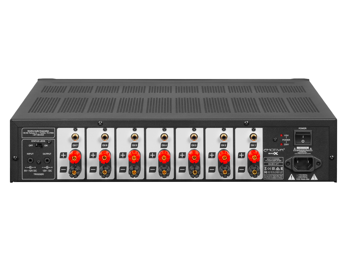 Emotiva BasX A7 7.1-Channel Power Amplifier