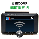 Snooper MY-CAM F2 HD Dash Camera, With 3" LCD Screen, Integrated Speaker, Loop Recording, GPS, Parking Mode