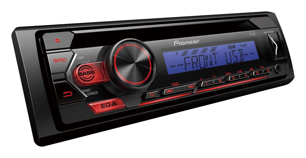 Pioneer DEH-S120UB Single Din CD Tuner with USB and Aux Input