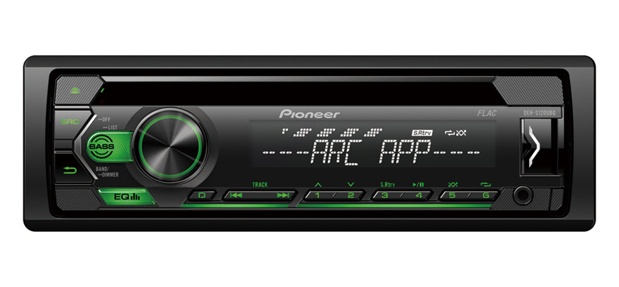 Pioneer DEH-S120UB Single Din CD Tuner with USB and Aux Input